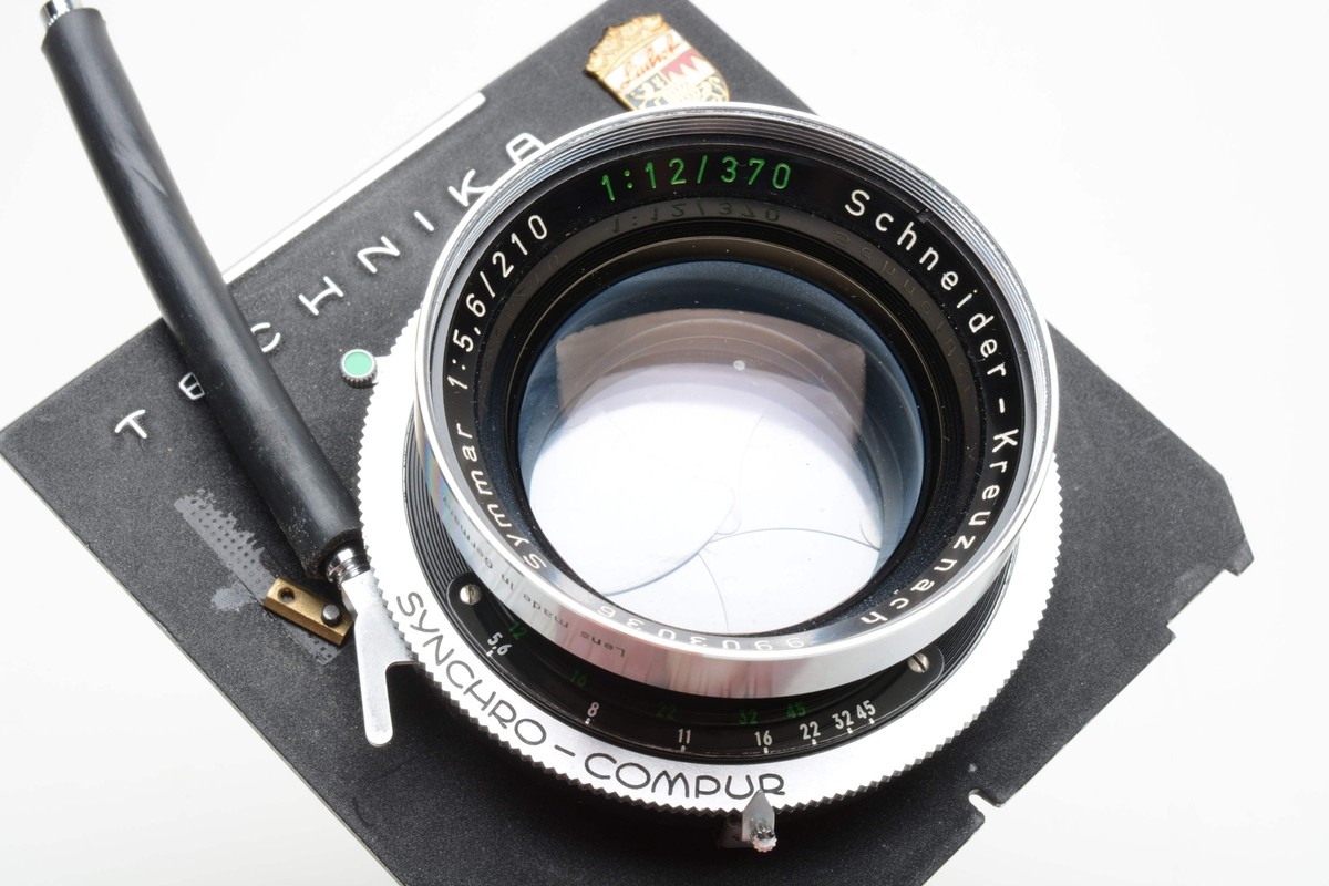 Schneider Symmar 210mm F5.6 with Compur Shutter w/Technika Schneider Symmar 210mm F5.6 with Compur Shutter w/Technika