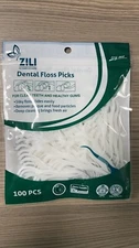 kosher Passover Unflavored Dental Floss Picks, Clean Teeth and Healthy Gums 400p
