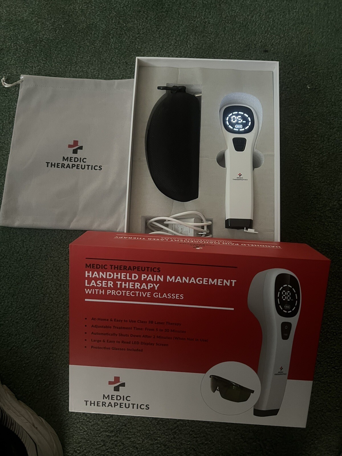 Medic Therapeutics Medical Grade Cold Laser Therapy Handheld Pain