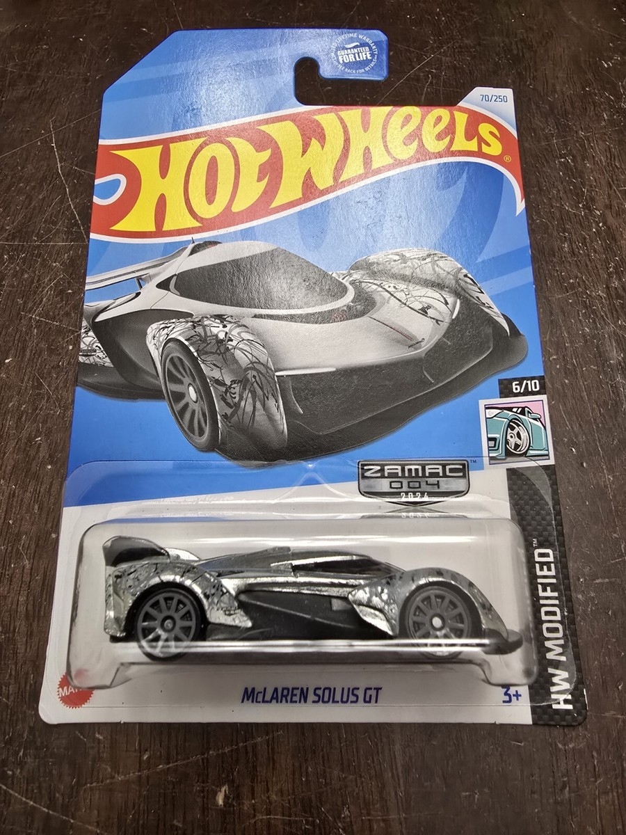 Hot Wheels 2024 McLaren Solus GT ZAMAC HW Modified #6/10 *NEW* | eBay