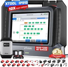 XTOOL IP919 Full System OBD2 Scanner Bidirectional Diagnostic TOOL 51 Resets FCA