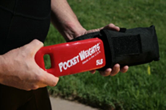 Pesas de bolsillo pesas de buceo 12 lb (2x6 lb). Envío prioritario USPS gratuito. Foto 4 de 4