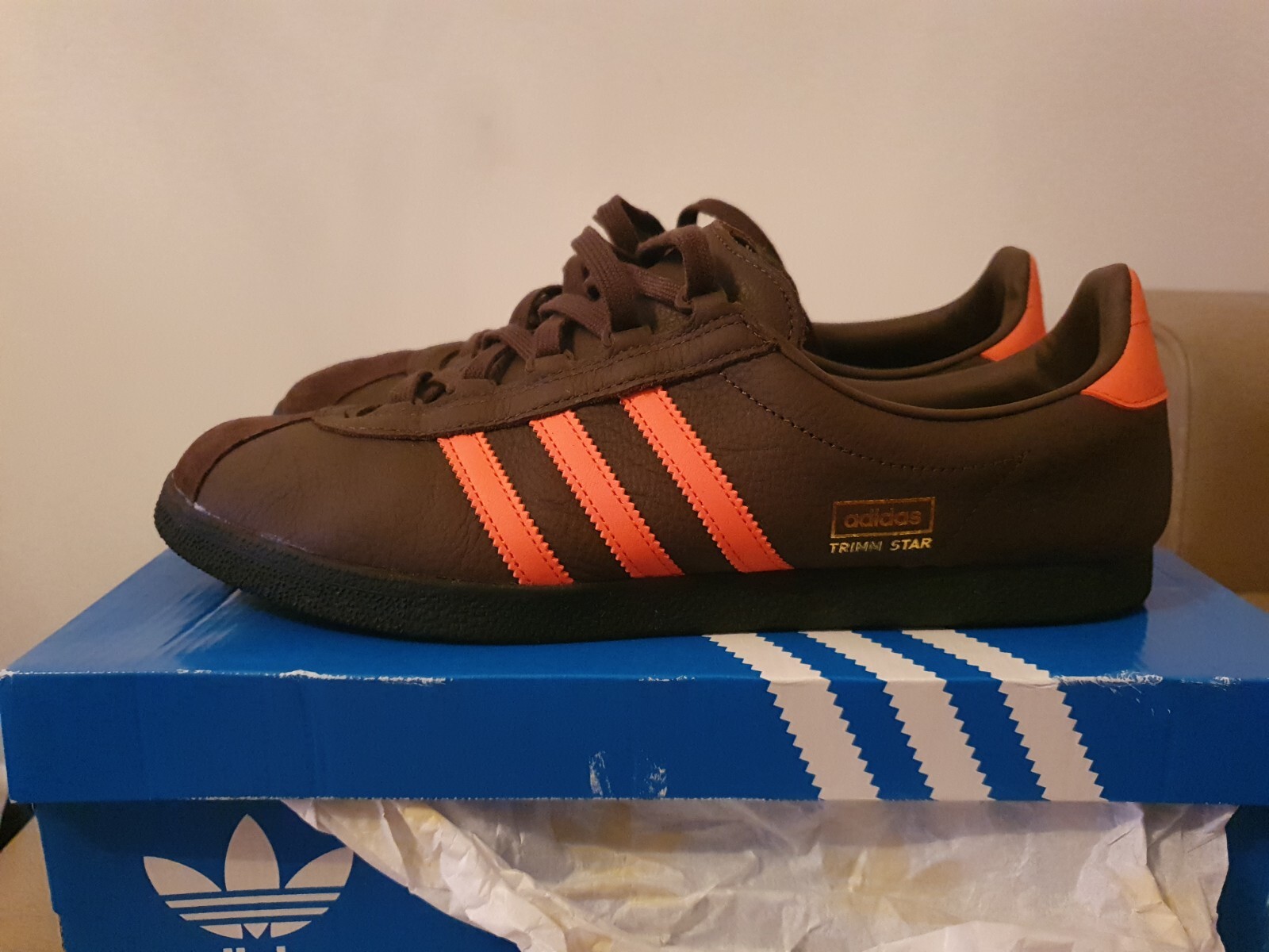 Adidas Trimm Star Size? Exclusive San Francisco UK12 Deadstock image 3