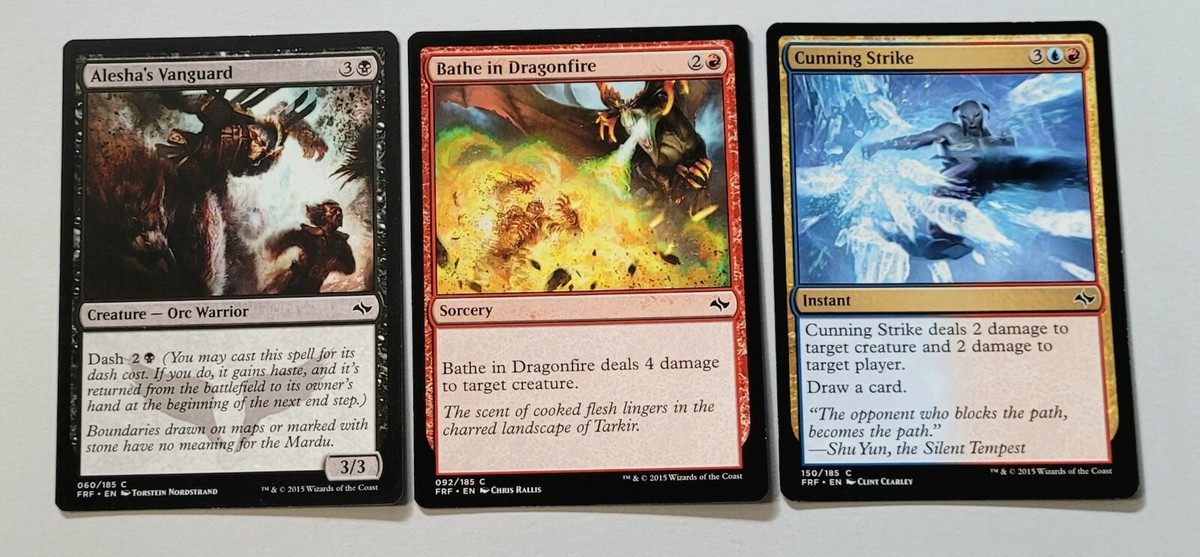 MTG Magic The Gathering: Fate Reforged U-Pick/Complete Your Set MTG Magic The Gathering: Fate Reforged U-Pick/Complete Your Set