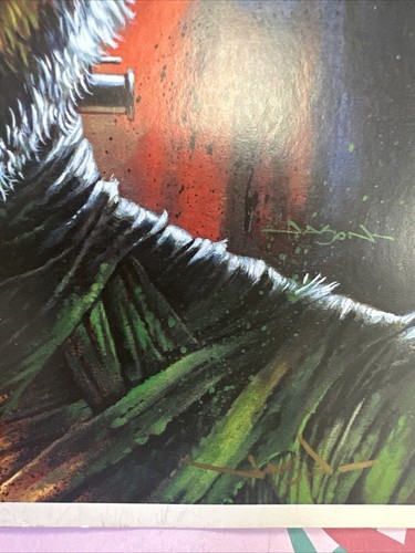 Stampa Monster Mash di Jason Edmiston firmata 8x10 - Foto 4 di 14