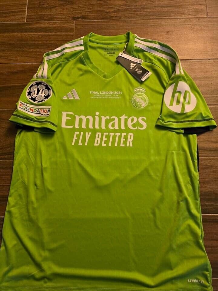 ADIDAS REAL MADRID CHAMPIONS FINAL 2024 COURTOIS GK IA9970