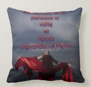 Cuscino Personalizzato Alda Merini Poesia Frase D Amore Dedica Citazione 2 Ebay