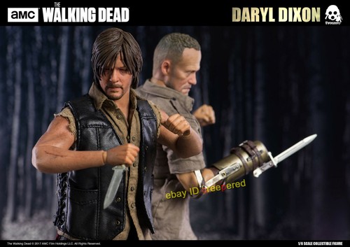 ThreeZero 3A The Walking Dead Daryl Action Figures Collectible 12'' DX Ver. - Picture 3 of 10