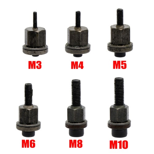 36Pcs Aluminum Alloy Rivnut Kit Hand Rivet Nut Gun Head Nuts Simple Installation - Picture 3 of 19