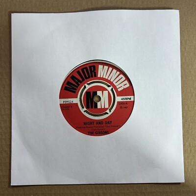 The Gibsons - Night and day/ City life - Original UK Major Minor 7'' - MM524