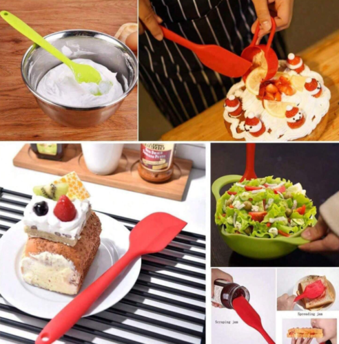 Heat-Resistant Silicone Spatula - Non-Stick Seamless Design for Baking & Mixing - Picture 11 of 15