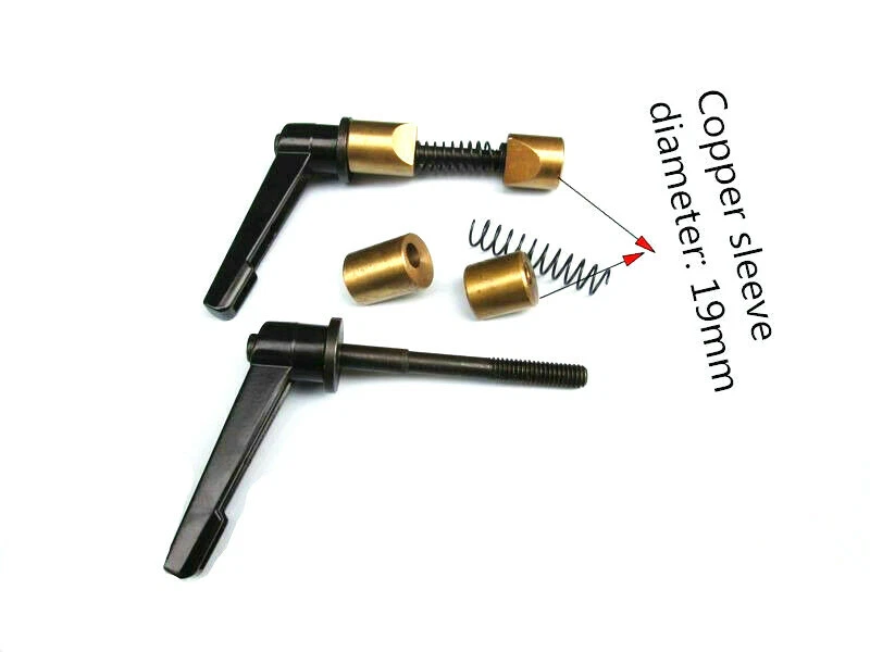 Milling Machine Table Lock Bolt Brass Handle CNC Vertical Mill Tool - Image 3 of 4