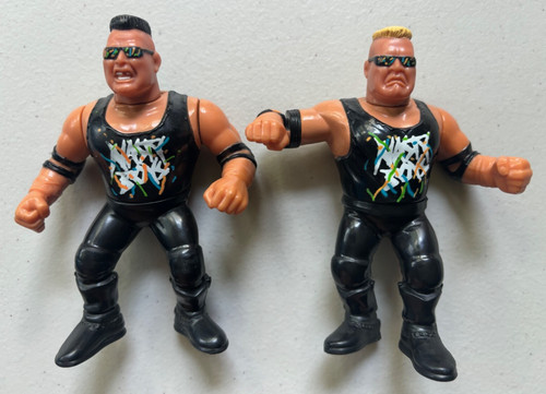 WWF Hasbro Nasty Boys Jerry Saggs Brian Knobbs Vin...