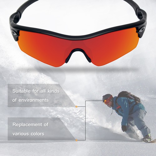 Wholesale POLARIZED Replacement Lenses for-Oakley Flak 2.0 OO9295 Sunglasses - Afbeelding 3 van 18