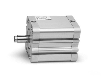 32M2A100A050, Kompaktzyl - doppeltwirkend - 100mm Bohrung - 50mm Hub - männliche Stange