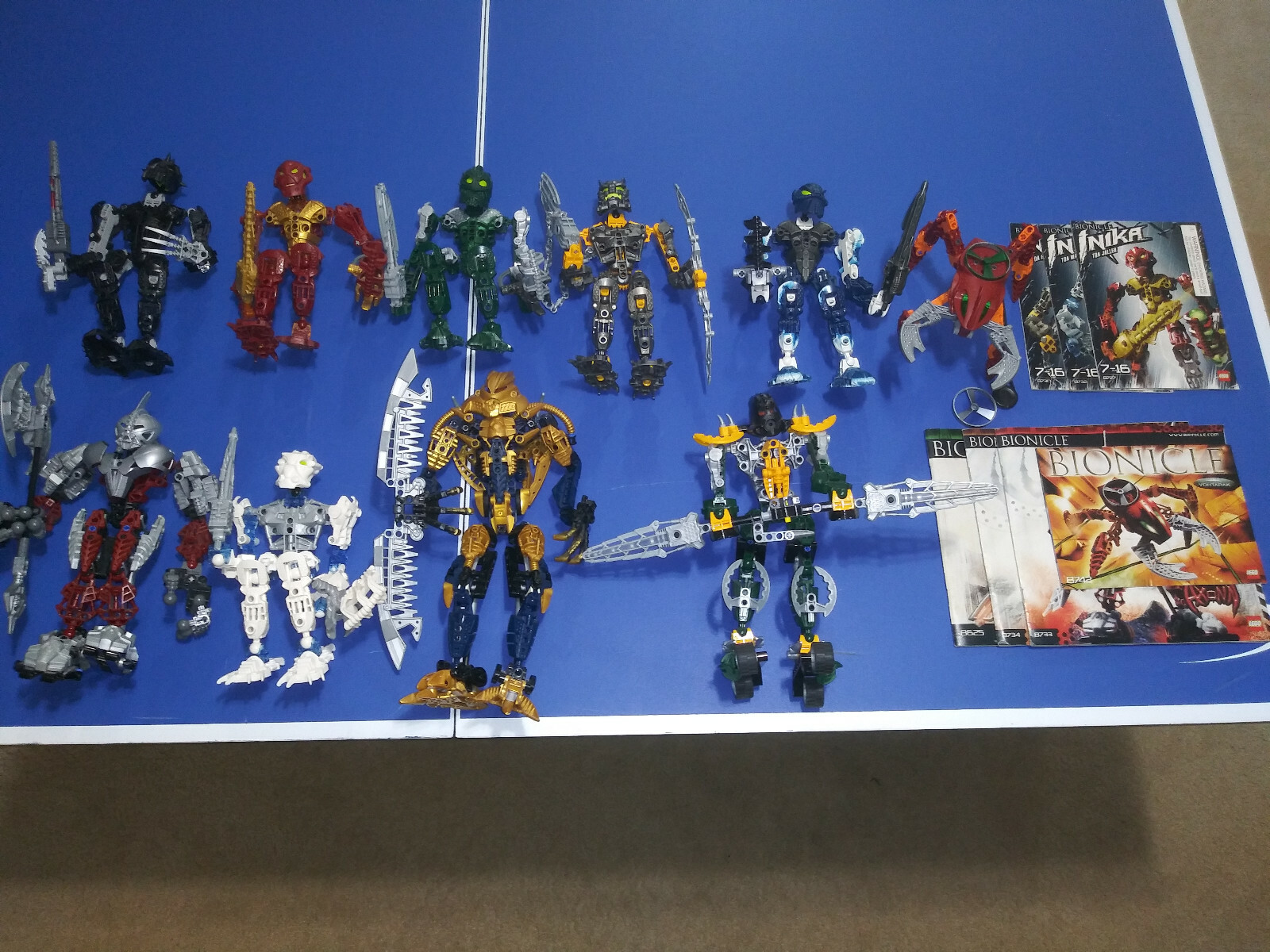 Lego Bionicle Inika Toa Matoro (8732) 2006 Lego Bionicle Inika Toa Matoro (8732) 2006