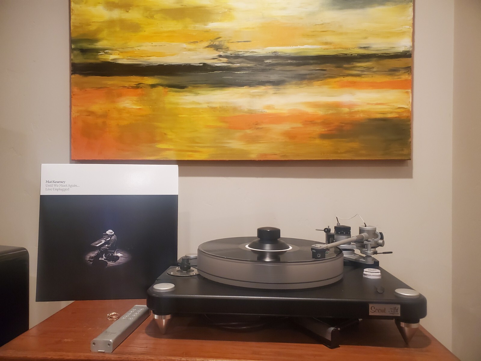 VPI Industries Scout turntable w/ JMW 10.5i, HRX Plater and Inverted