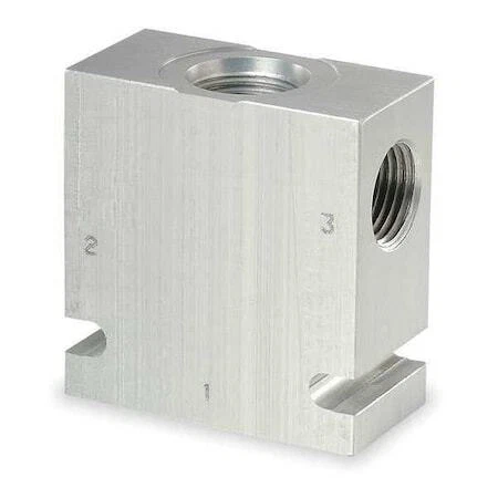 Parker B08-3-A6t Valve Base,9/16-18 Sae,Alum,8-3 Cavity