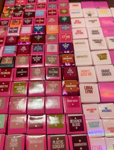 JEFFREE STAR WHOLESALE LOT OF 50 MIX lippies / VELOUR , SUPREME, TRAP MIX NEW - Picture 24 of 24