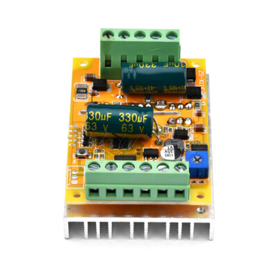 380W BLDC 3 Phase DC Brushless Motor Driver Board DC6.5-50V PWM Signal input