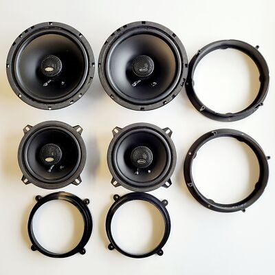 Mac Audio Lautsprecherset passend für Saab 9 3 Tür Vorn + Seitenheck