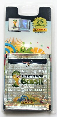 Panini World Cup 2014 Brasilien - 1 x Blister mit 5 Tüten - International WM