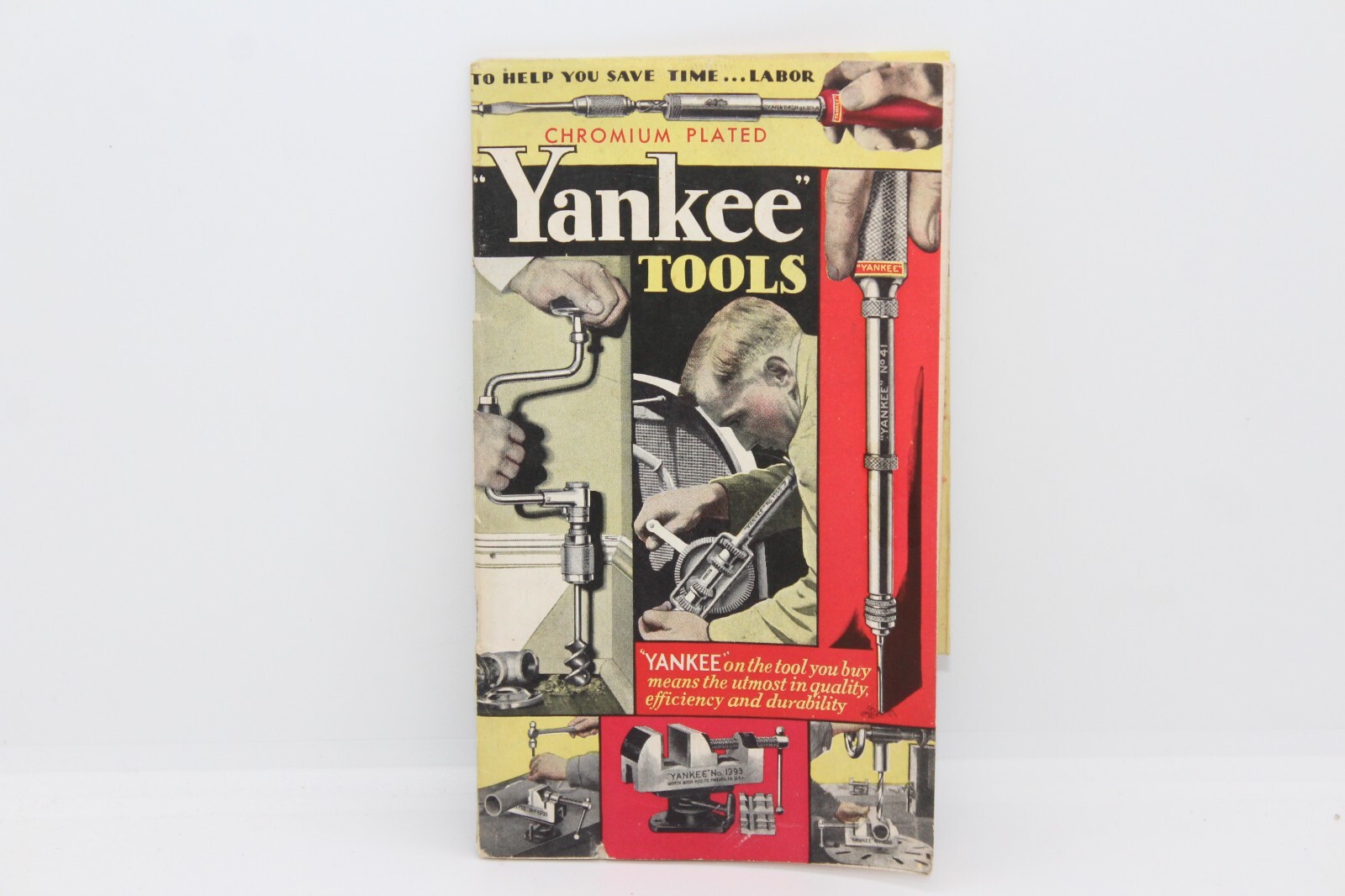 VINTAGE NORTH BROS. Mfg. YANKEE TOOLS CATALOG & PRICE SHEET circa 1932