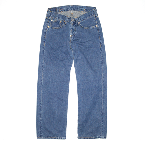 LEVI'S 902 10 Blue Denim Relaxed Straight Jeans Mens W31 L31 | eBay