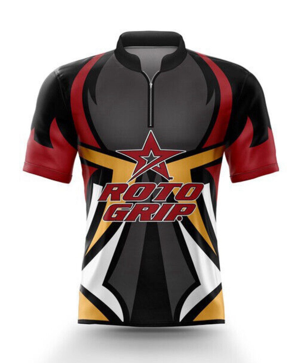 ROTO GRIP ボウリングシャツ Strike with Style: Roto Grip Warrior Bowling Shirt Zip