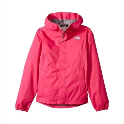 The Northface womens hot pink rain coat size M