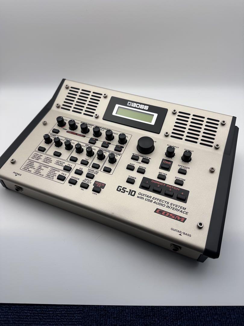 サ*き様 BOSS GS-10 ギター＆ベースエフェクトシステム 美品 BOSS GS-10 Guitar Effects system USB Audio Interface Multi