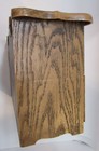 1970s Lerner 3x5 Recipe Card Box Divided 5x8x12 Wood Grain Hard Plastic w Drawer — photo 8