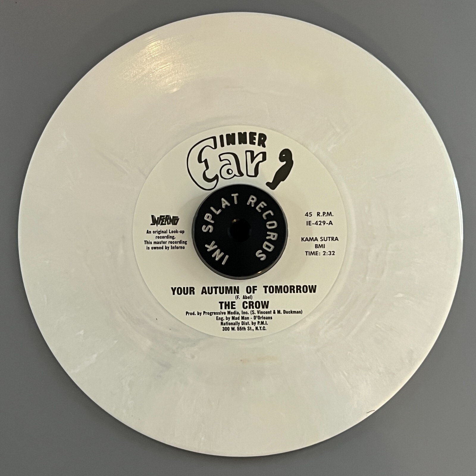 The Crow - Your Autumn of Tomorrow - Inner Ear Inferno Reissue - white vinyl