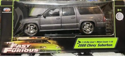 ミニカー 2000 CHEVY SUBERBAN 1/18 JOY RIDE NEW 1/18 ERTL JOYRIDE FAST AND THE FURIOUS 2000 CHEVY SUBURBAN MIB