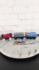 Thomas Friends Wooden Railway Rheneas w/ Rock Crusher Card VGC