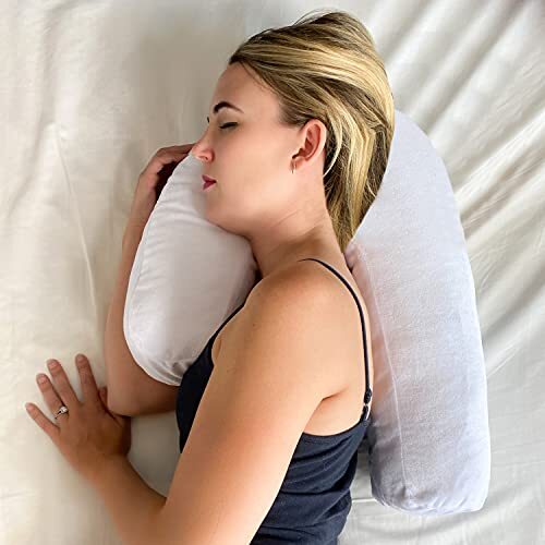 Outdoor Optimist J Pillow for Side Sleepers - Comfortable Camping & Travel Neck Support