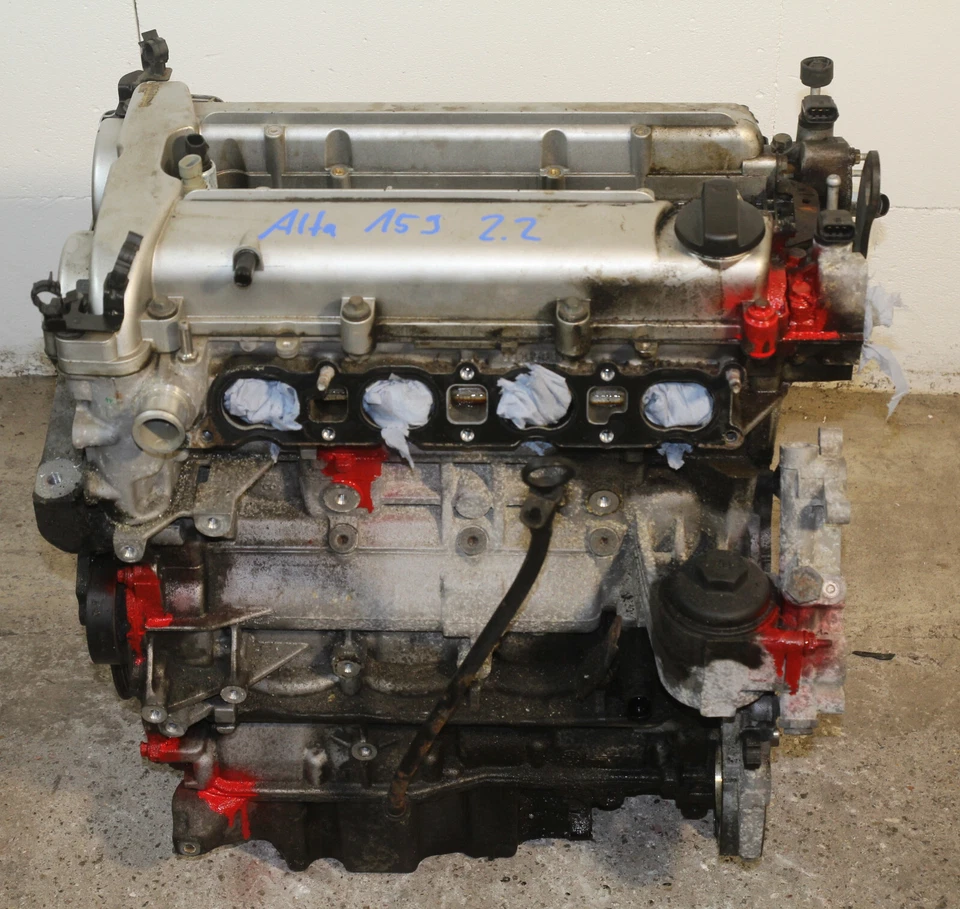 Motor Alfa Romeo 159 939 2.2 JTS Benziner 939A5000 - Bild 2 von 4