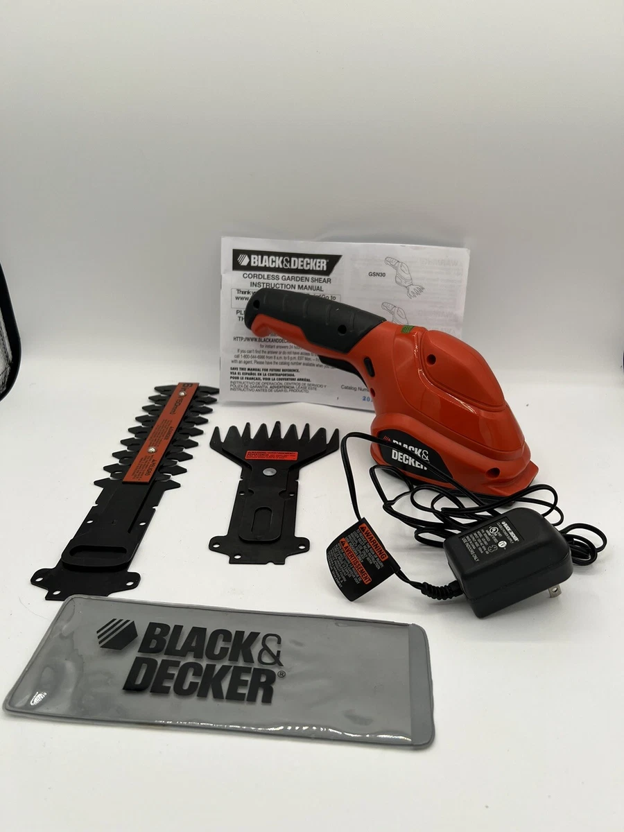 Black + Decker Cordless Shrub / Hedge Trimmer GSL35 Review 