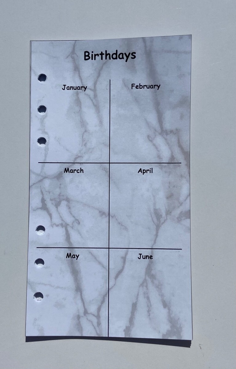 Filofax Personal Week on Two Pages Mid-Year 2025-2026 Diary Refills - White Filofax Personal Week on Two Pages Mid-Year 2025-2026 Diary Refills - White