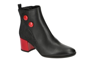 elegante damen stiefeletten schwarz