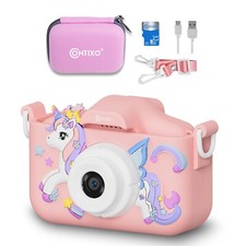 Contixo Kids Camera - 1080P Video Camera for Kids, Selfie Toddler Camera for Boy