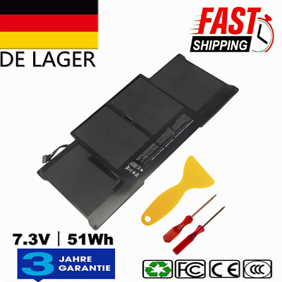Akku für Apple MacBook Air 13'' Batterie A1369 A1377 A1405 A1496 A1466 7200 mAh