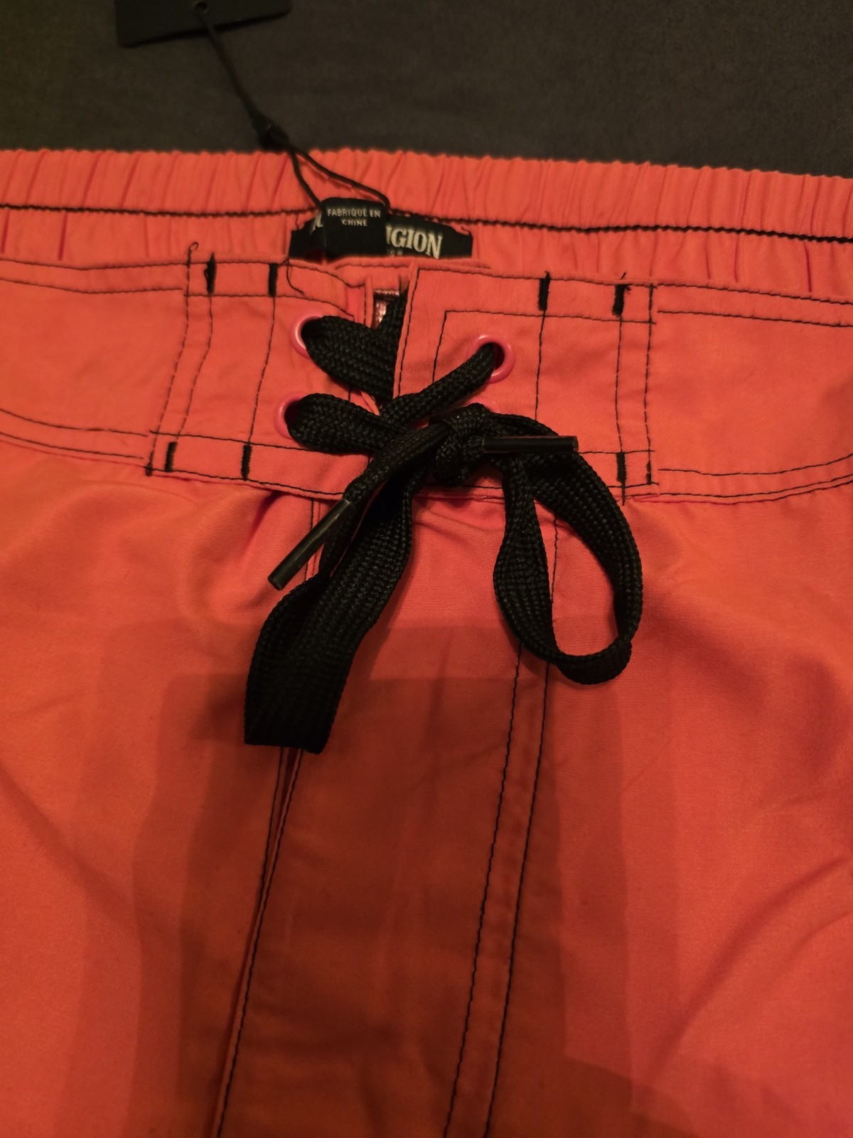 $119...True Religion size L Flap Pocket 12 In Cargo Board Short Red thumbnail 2