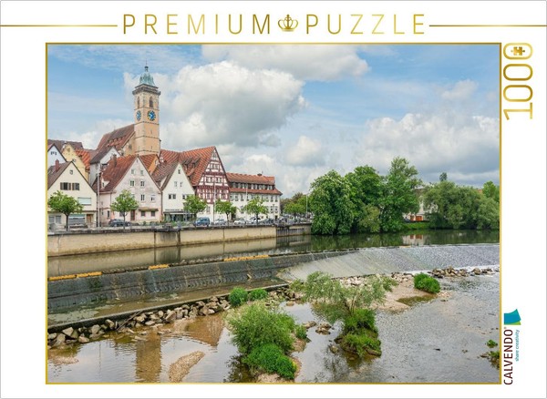 Calvendo Puzzle View Across The Neckar River Toward NüRtingen | 1000 Pieces, Fin-image