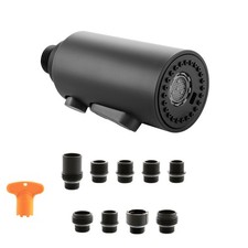 DOLGABA Pull Down Kitchen Faucet Head 4.72 2.75 3.54, Matte Black