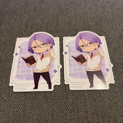 Re:Zero Ichinensei Gakuen Smartphone Sticker Julius 2pc Official Flat Card