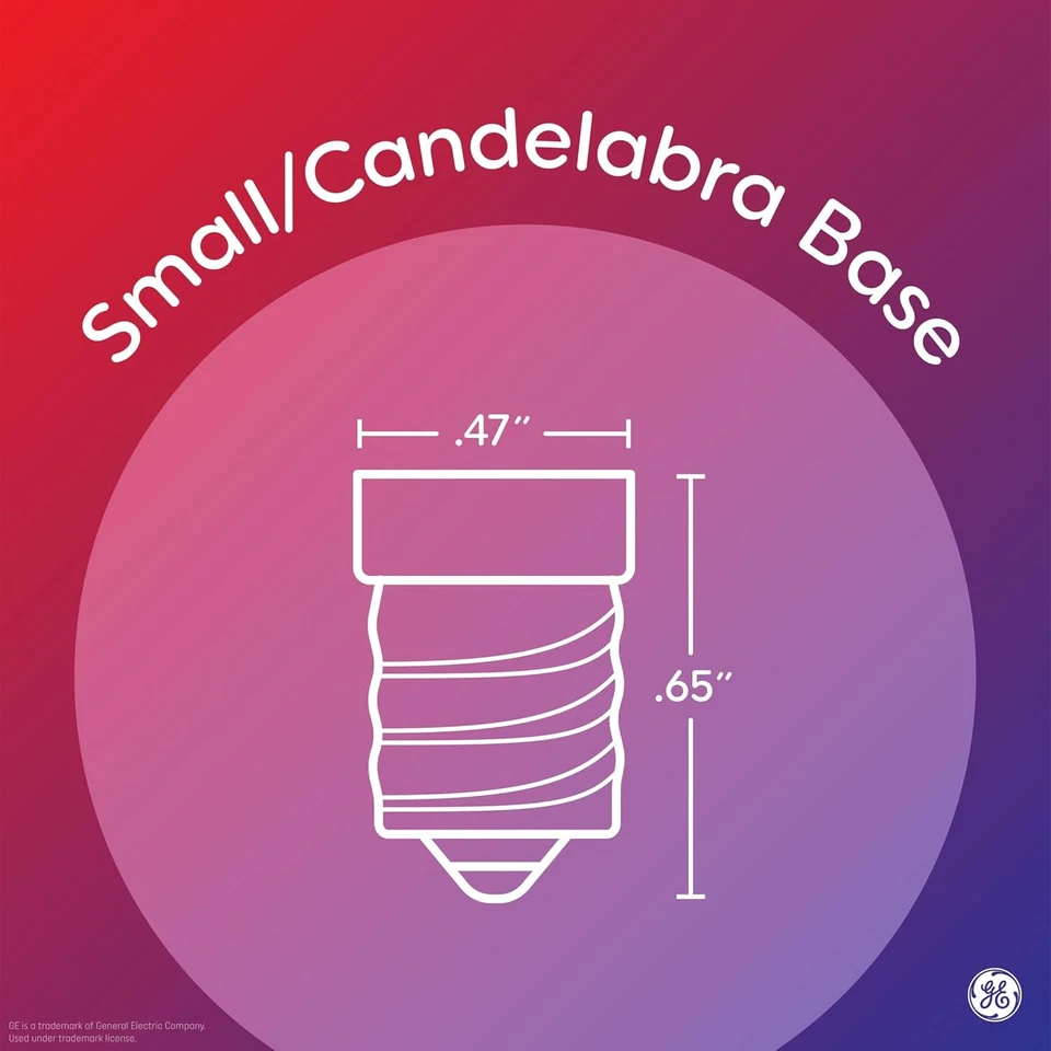 LED Light Bulbs, 60 Watt, Soft White, G16 Globe Bulbs, Frosted, Small Base (2 Pa - Image 3 of 4