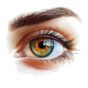 Human Eye Self Adhesive Sticker