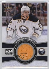 2015-16 Upper Deck UD Game Jersey Series 1 Zemgus Girgensons #GJ-ZG r9d