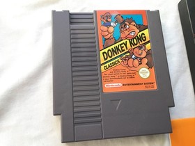 Donkey Kong Classics Nintendo NES FAH FRA complete CIB